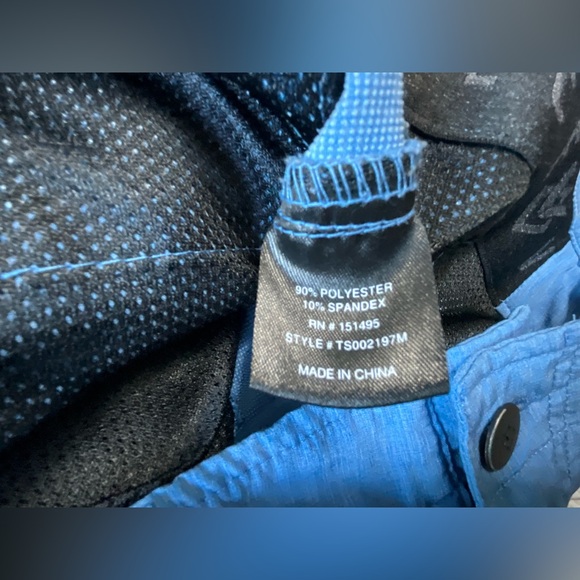 Veece Ezekiel Stretch Walkshort Shorts Men’s Size 32 Royal Blue - Picture 14 of 15